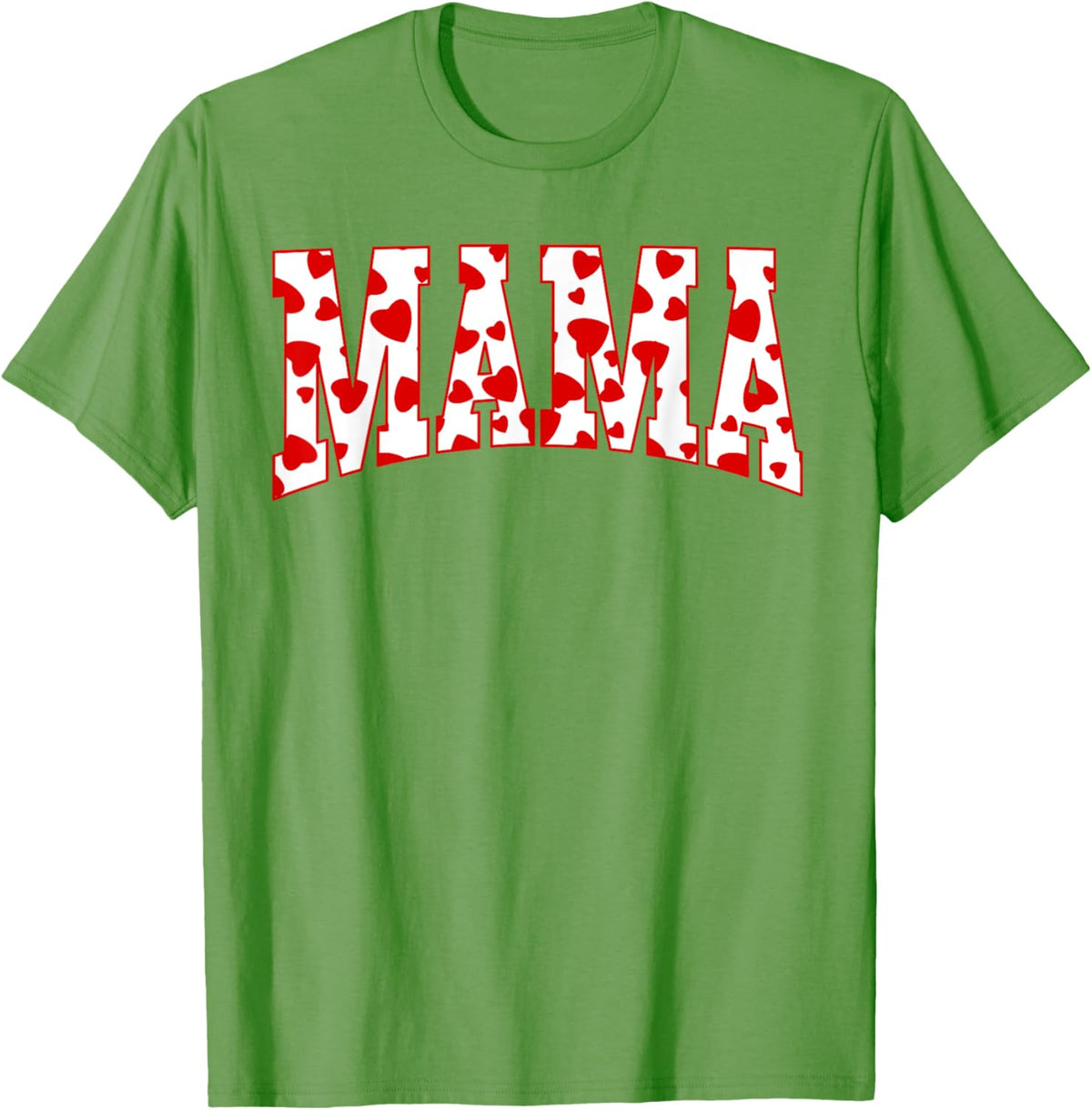 Mama Valentine Heart Valentines Day Family Matching Funny Mother Shirt