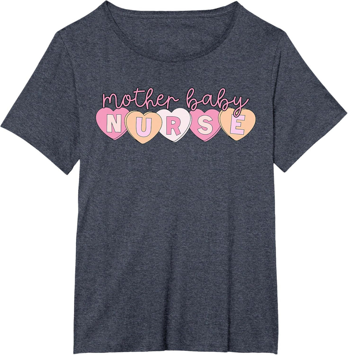 Mother Baby Nurse Hearts Valentine OBGYN Postpartum Nursing