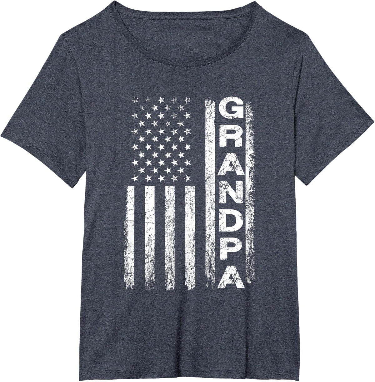 Grandpa Vintage American Flag Father&#39;s Day 4th of July Papa