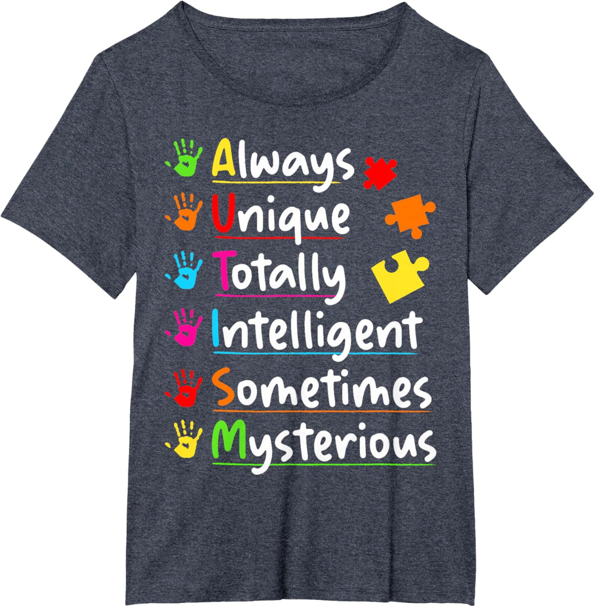 Always Unique Autism Awareness Totally Intelligent Kids