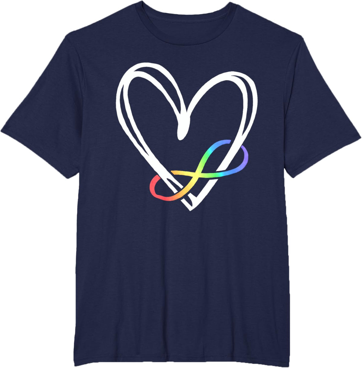 Infinity Heart Autism Awareness Love Needs No Words Tie Dye