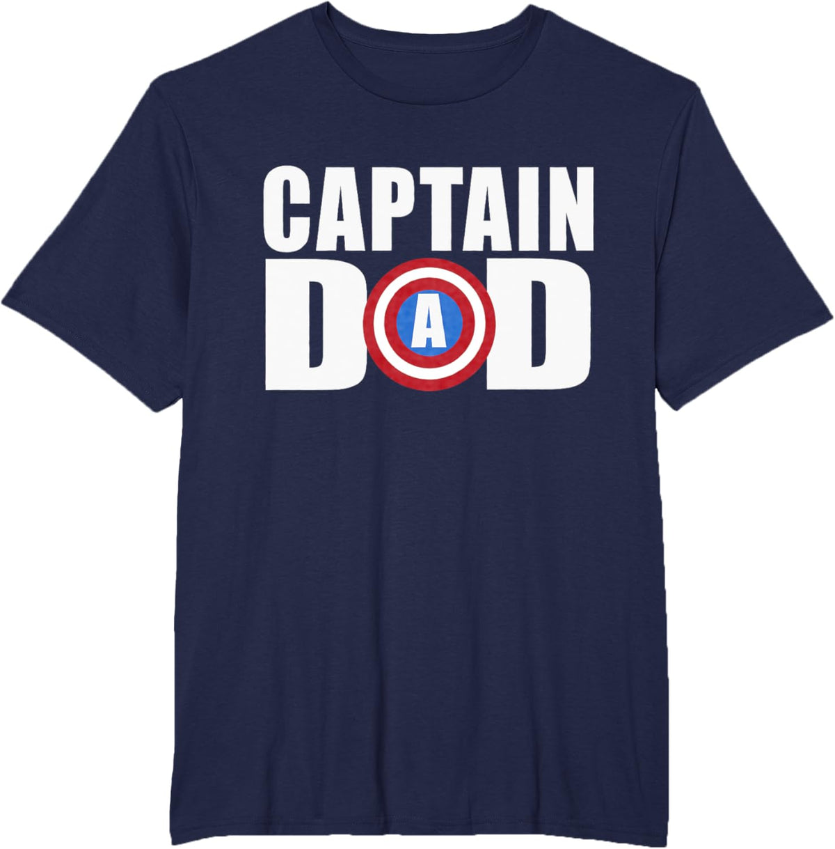 Funny Super Captain Dad Superhero Fathers Day