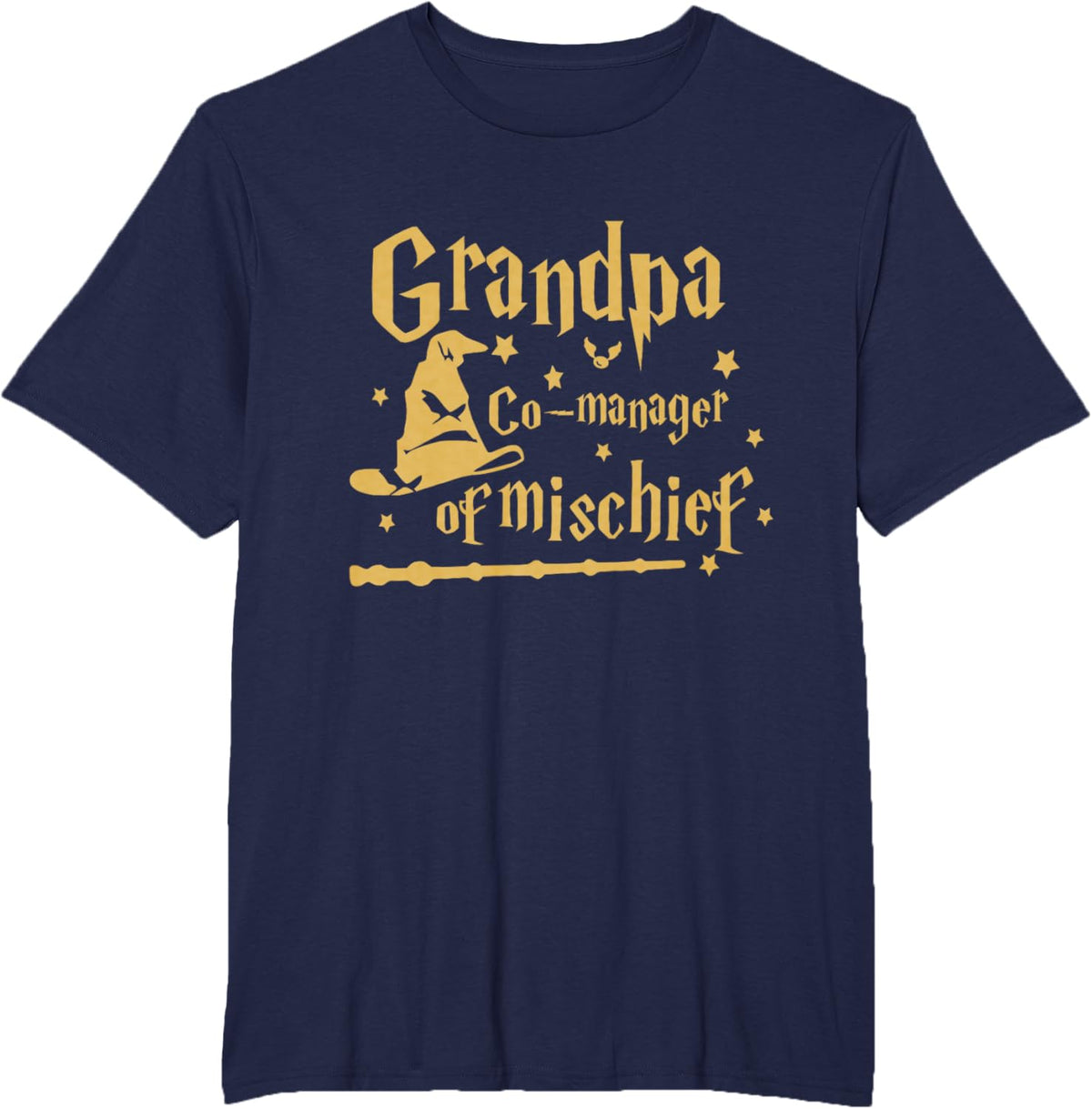 Funny Men Magical Grandpa Manager of Mischief Father&#39;s Day