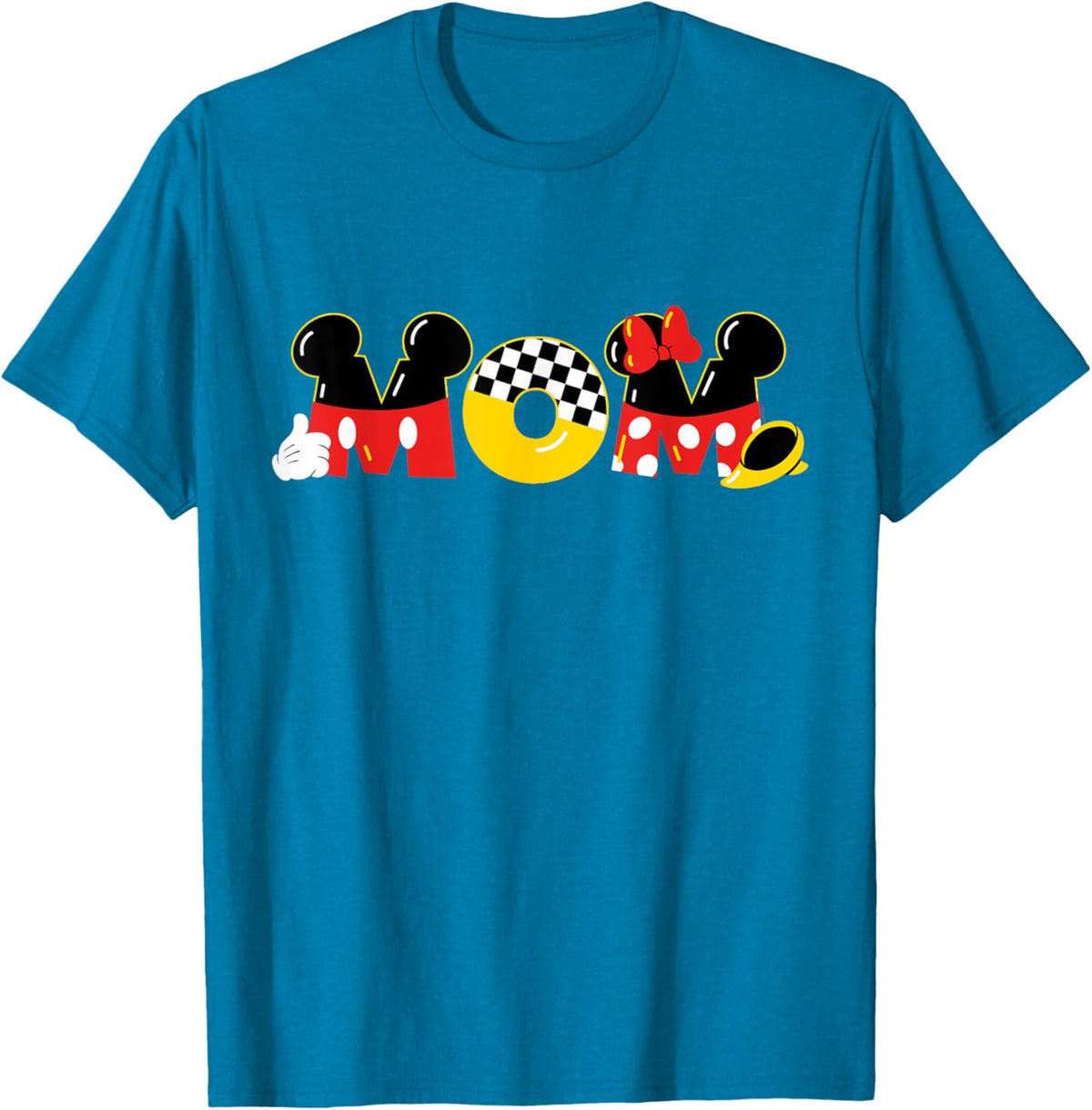 Disney Mickey Mouse &amp; Minnie Mouse Mom Mother\u2019s Day Birthday Mother Shirt