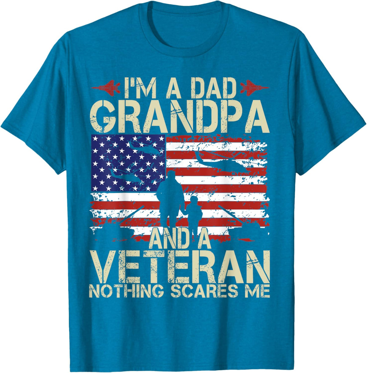 I&#39;m A Dad Grandpa And Veteran Fathers Day Papa Grandpa Gifts