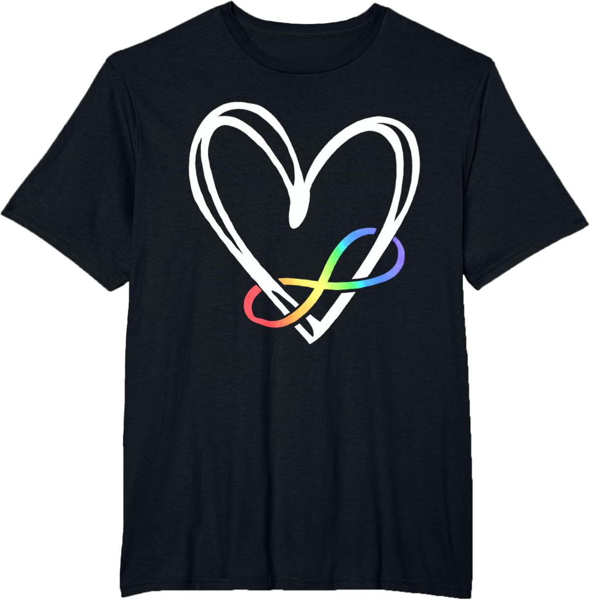 Infinity Heart Autism Awareness Love Needs No Words Tie Dye