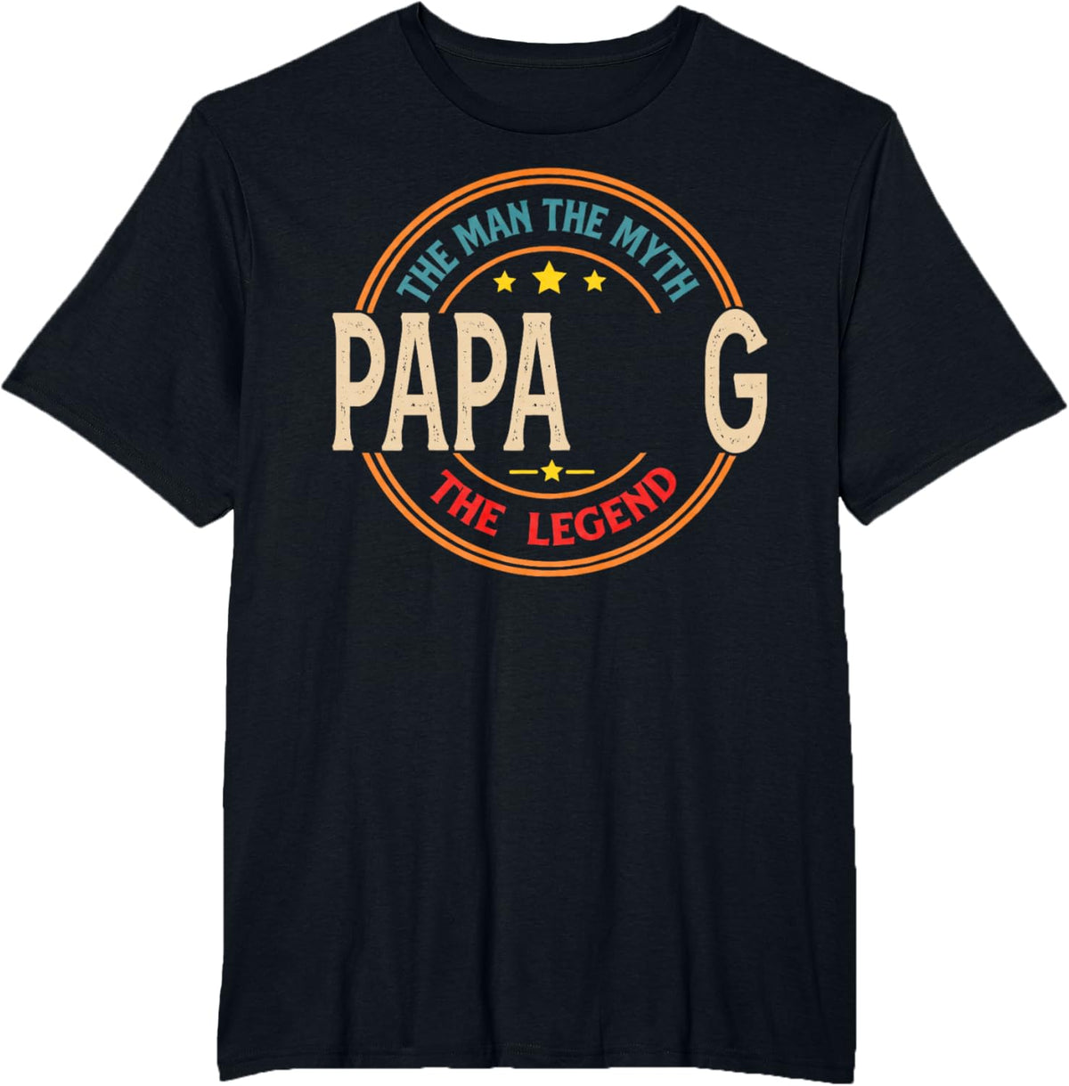 PAPA G The Legend The Man, Funny PAPA G Fathers Day