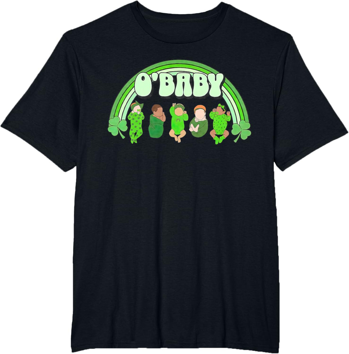 Rainbow Labor And Delivery Nurse Saint Patrick&#39;s Day NICU