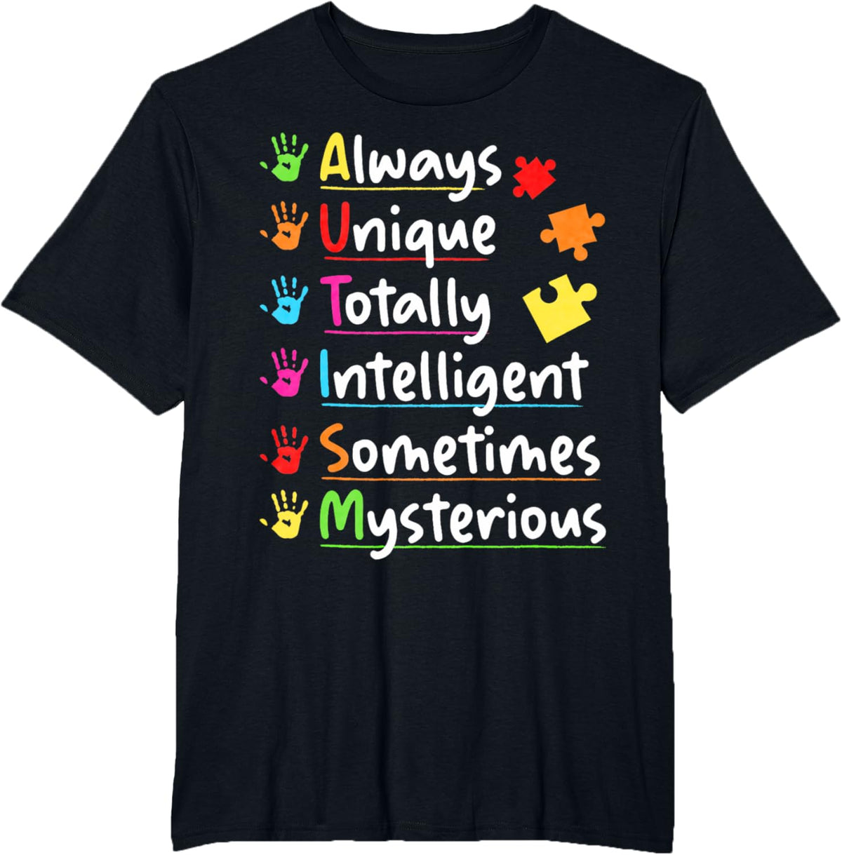 Always Unique Autism Awareness Totally Intelligent Kids