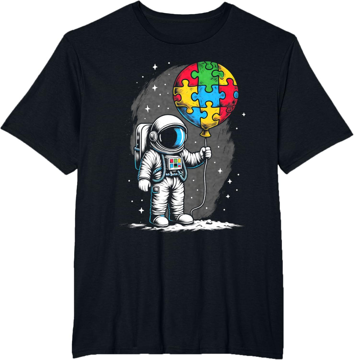 Astronaut Balloon Autism Awareness Space Autistic Kids Boys