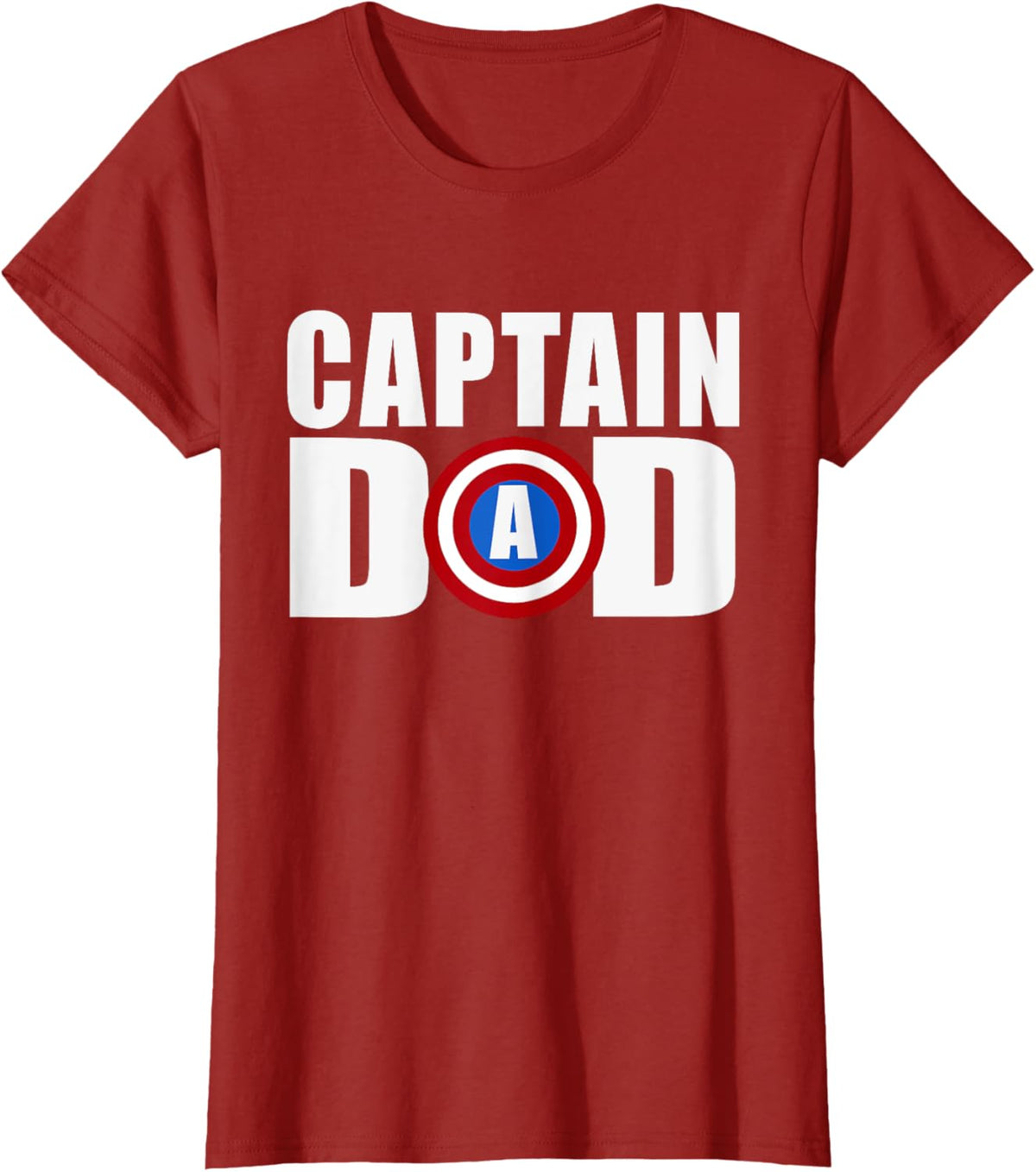 Funny Super Captain Dad Superhero Fathers Day