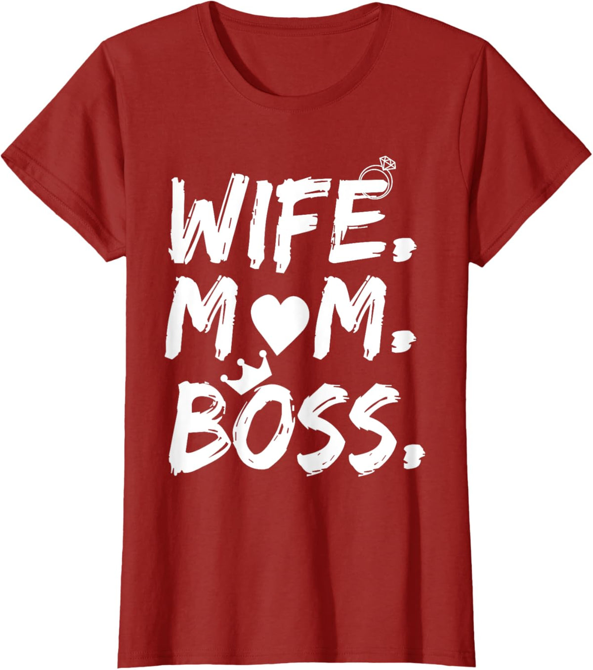 T-shirt for Wife Mom Boss Funny Mother&#39;s Day Mother Shirt