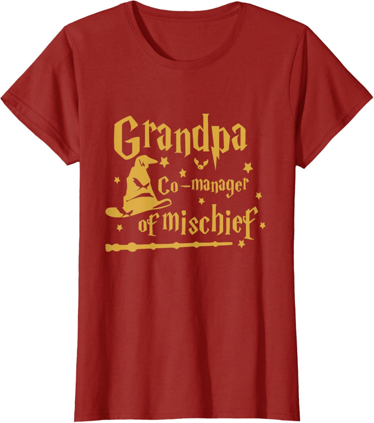 Funny Men Magical Grandpa Manager of Mischief Father&#39;s Day