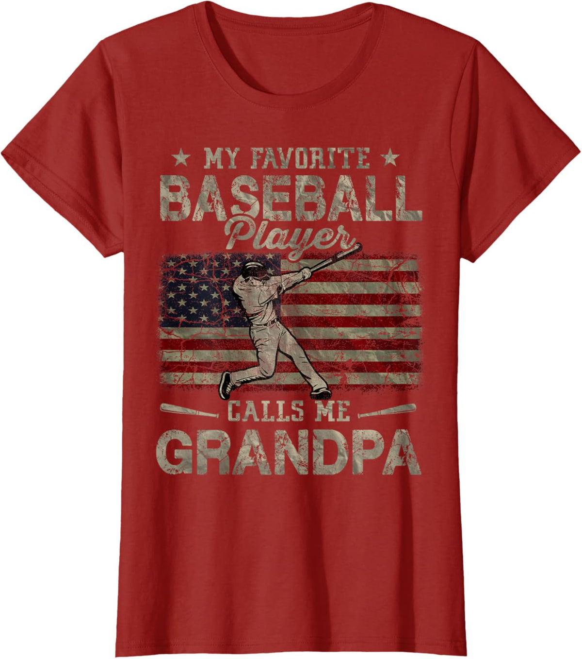 My Favorite Baseball Player Calls Me Grandpa Father&#39;s Day