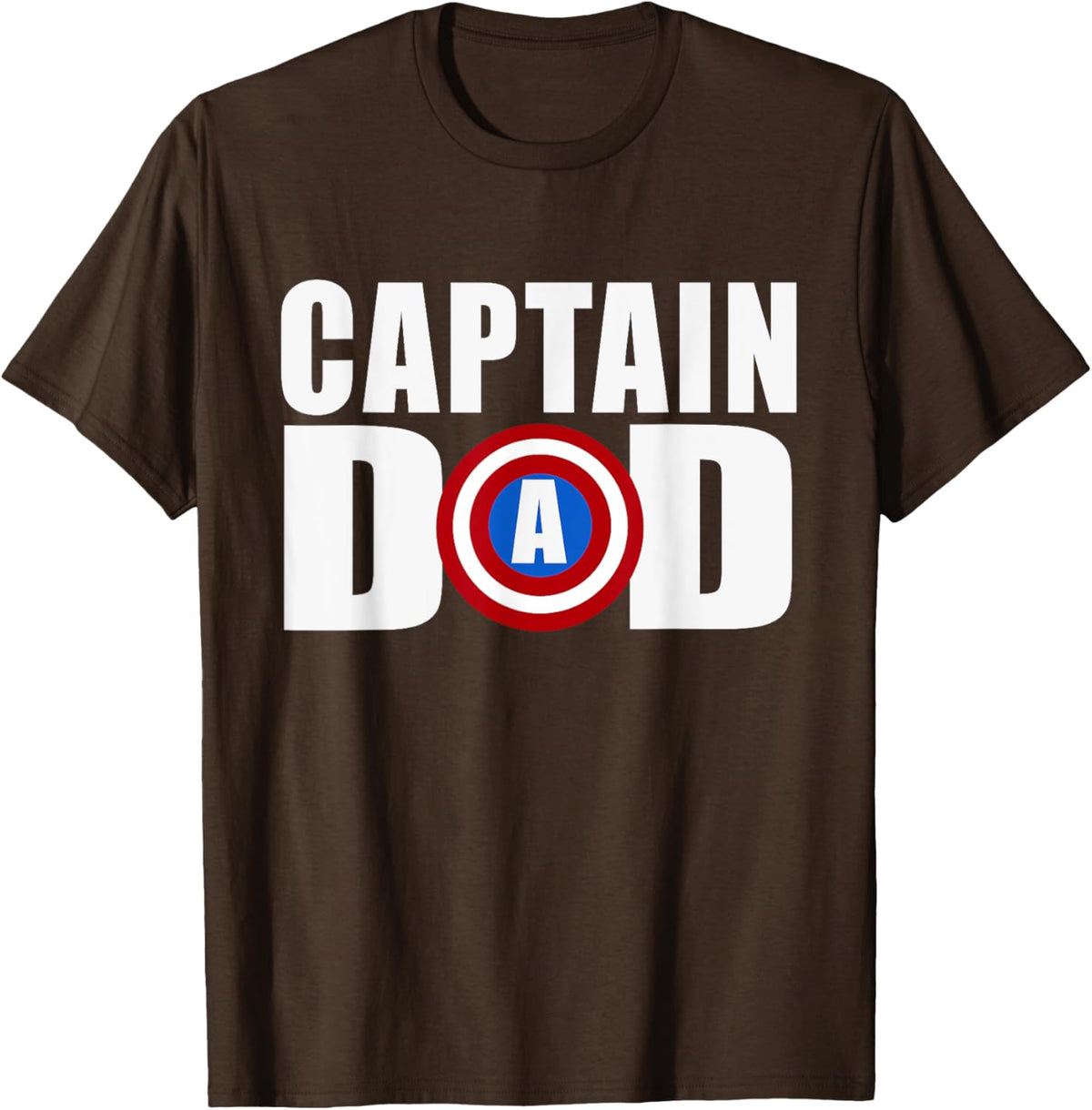 Funny Super Captain Dad Superhero Fathers Day