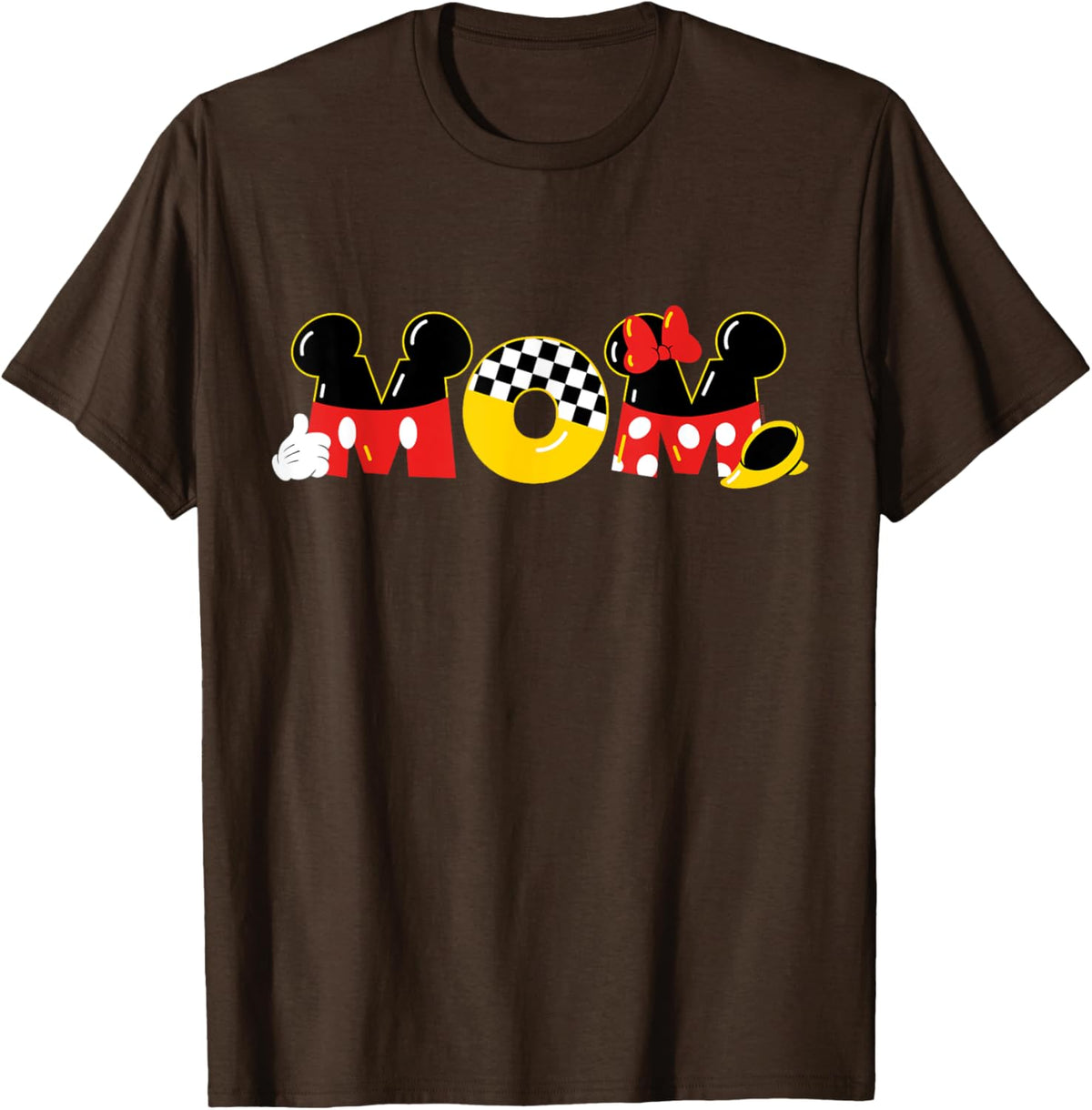 Disney Mickey Mouse &amp; Minnie Mouse Mom Mother\u2019s Day Birthday Mother Shirt