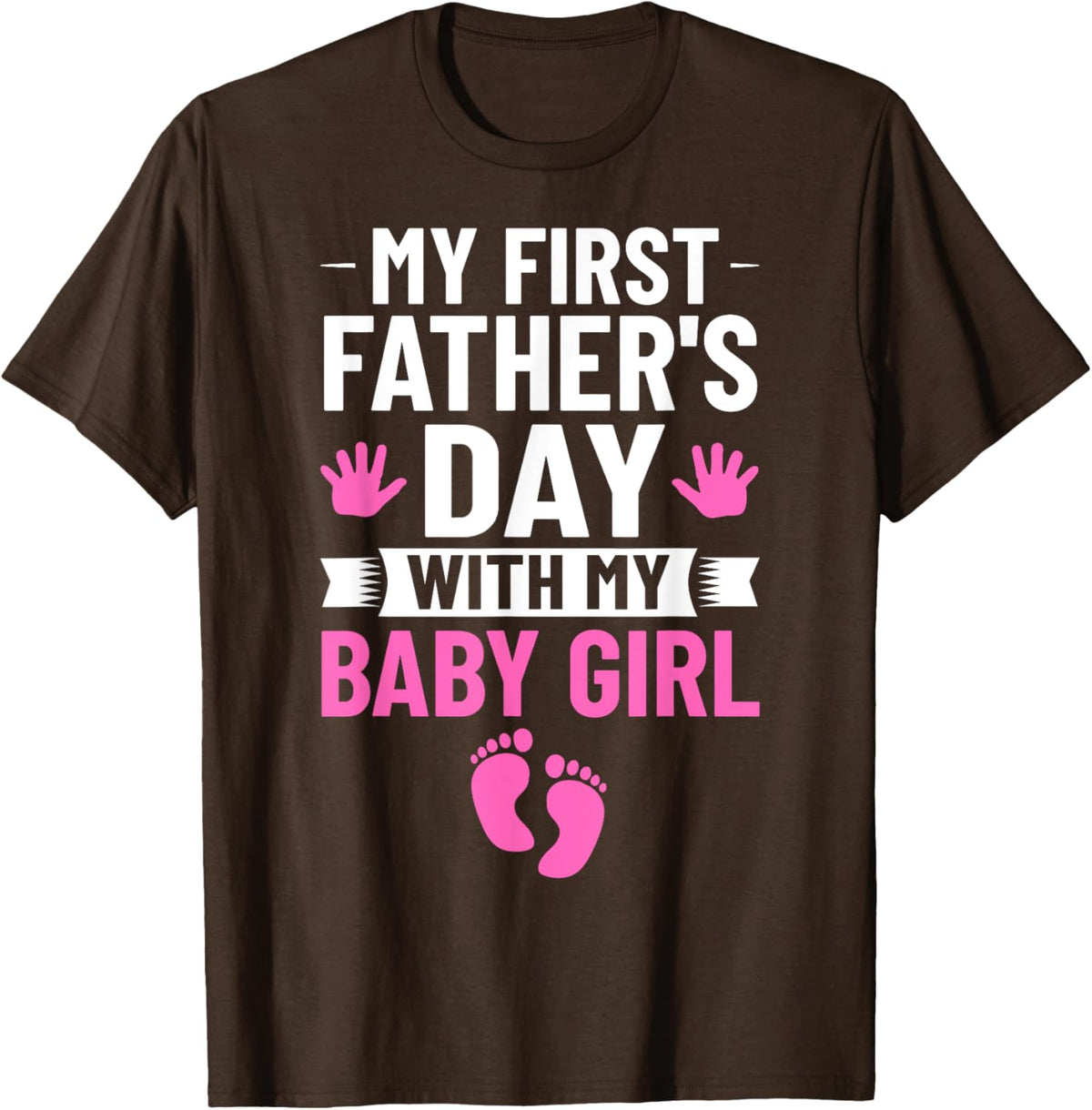 My First Fathers Day Baby Girl Outfit First Time Dad
