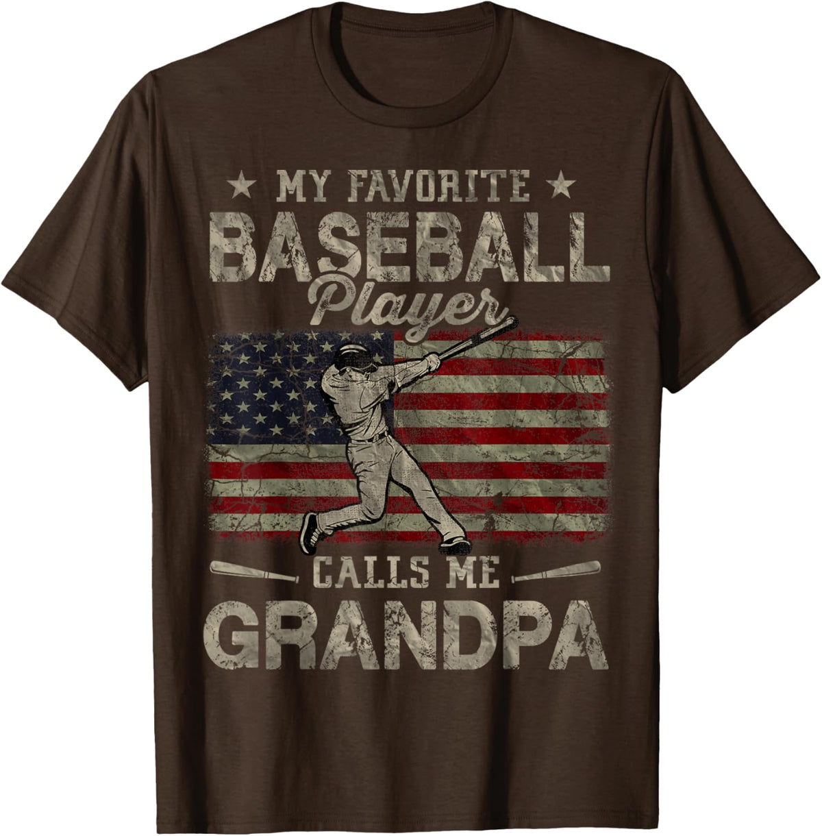 My Favorite Baseball Player Calls Me Grandpa Father&#39;s Day