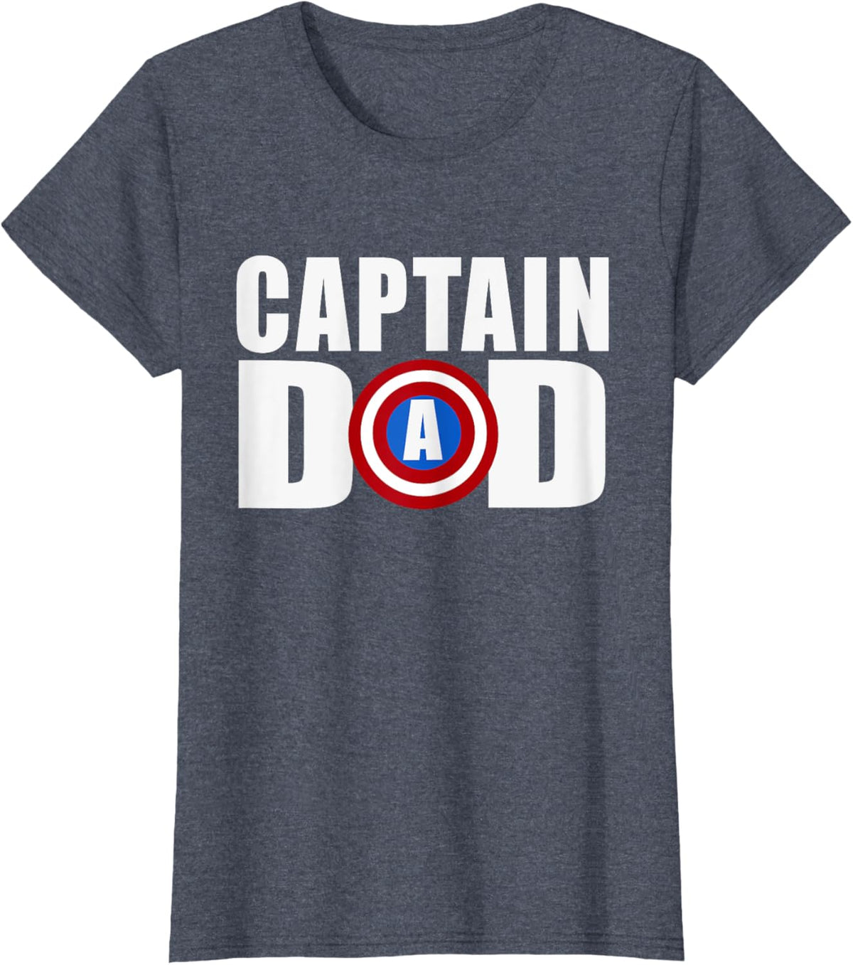 Funny Super Captain Dad Superhero Fathers Day