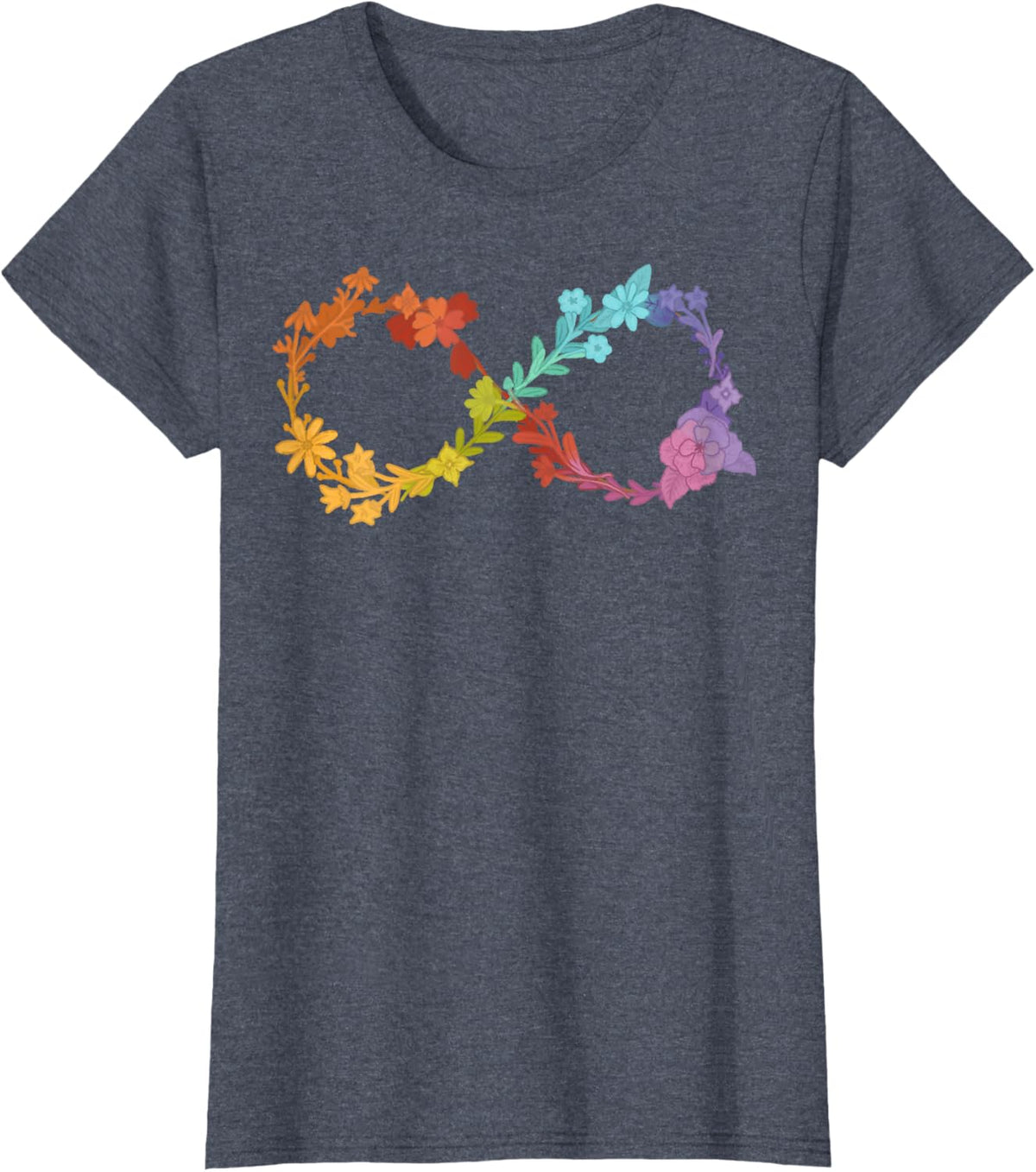 Floral Neurodiversity Infinity Symbol Autism Awareness