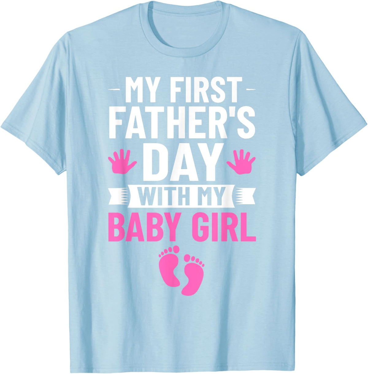 My First Fathers Day Baby Girl Outfit First Time Dad
