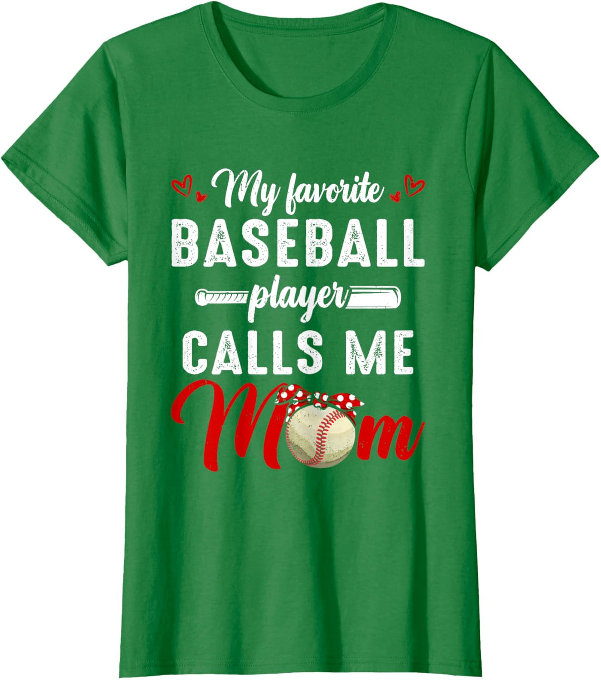 My Favorite Baseball Player Calls Me Mom Funny Mother&#39;s Day