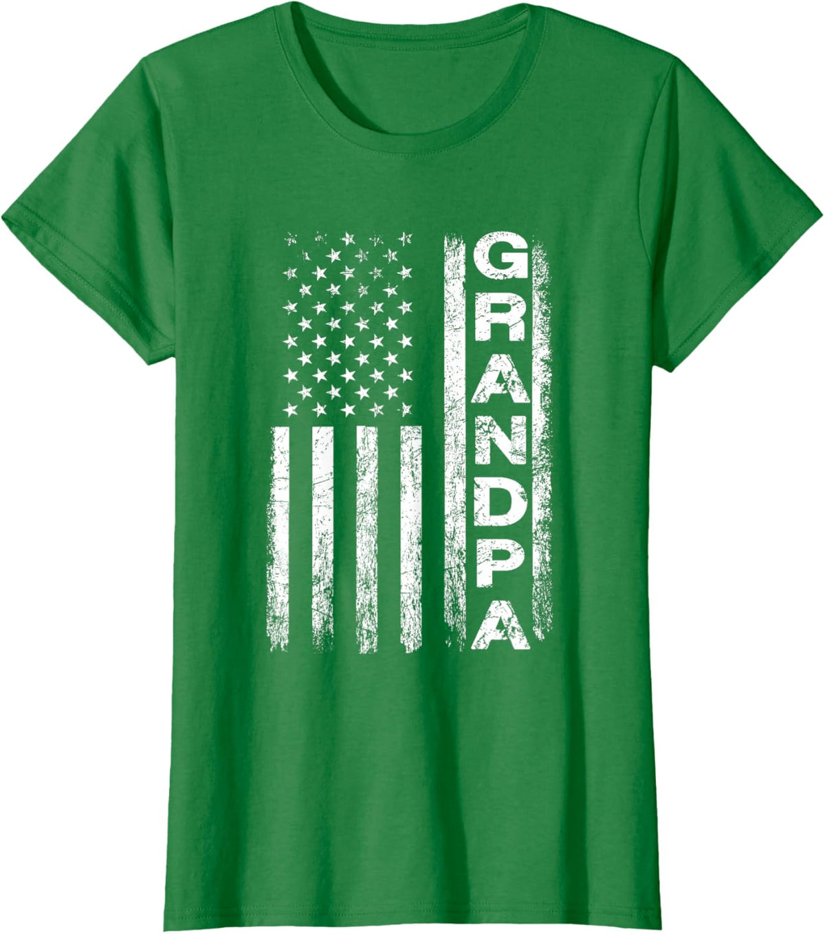 Grandpa Vintage American Flag Father&#39;s Day 4th of July Papa