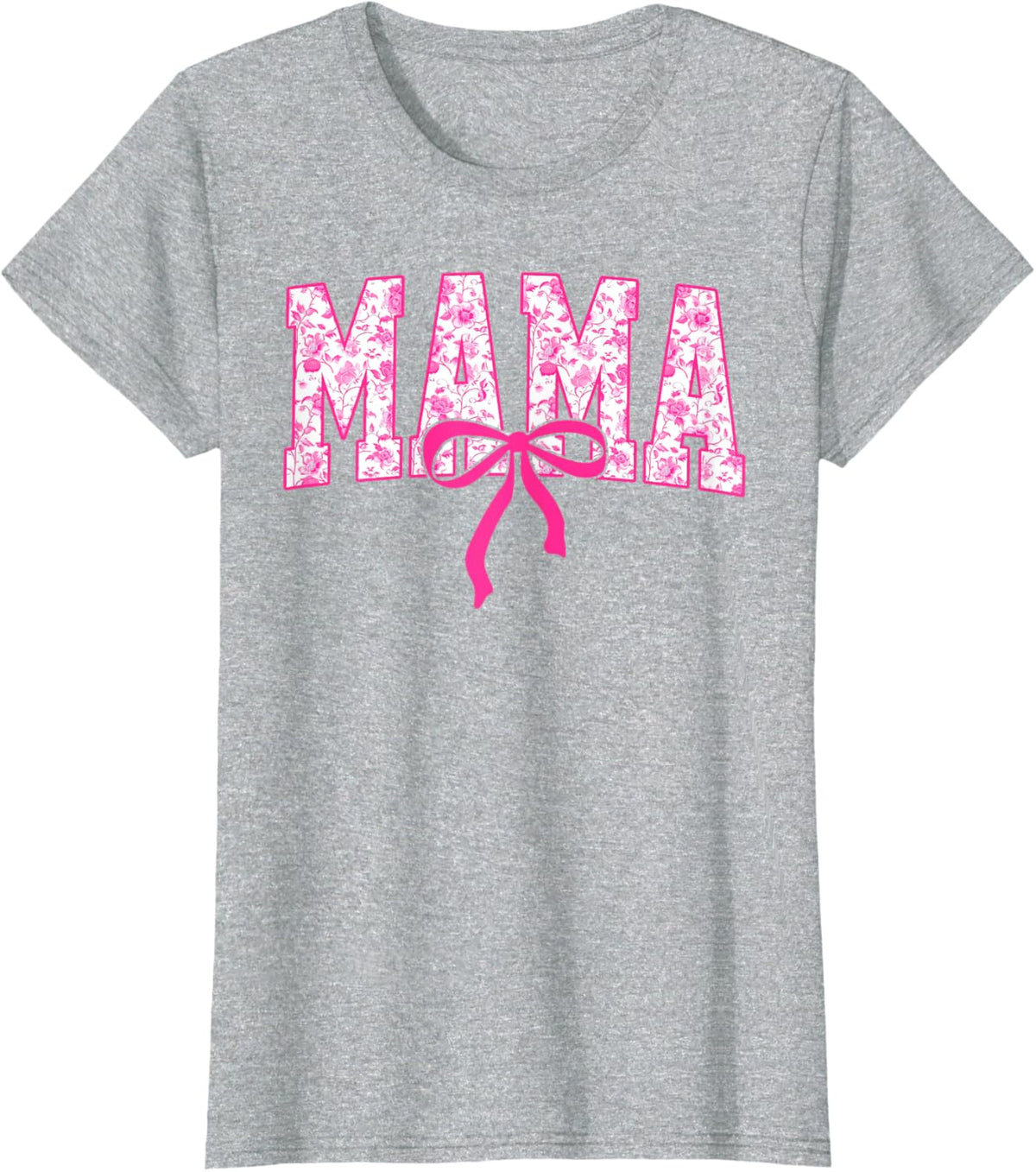 Coquette Pink Chinoiserie Mama Floral Bow Mom Mothers Day