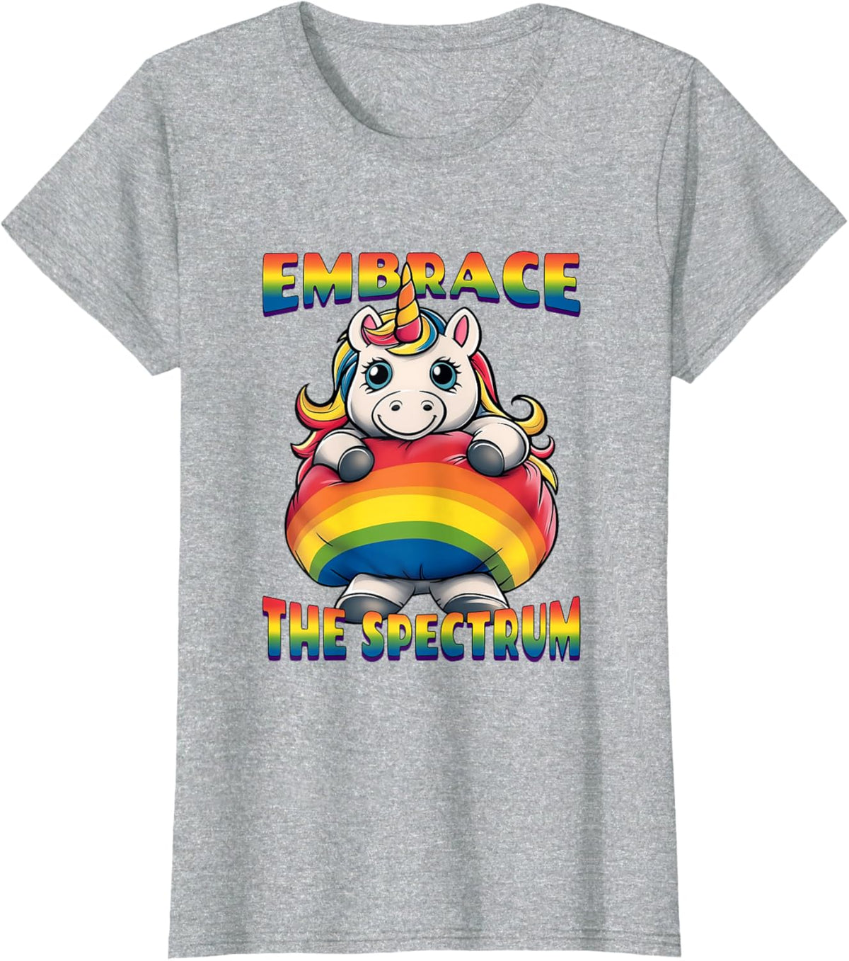 Embrace the Spectrum: Autism Awareness Unicorn