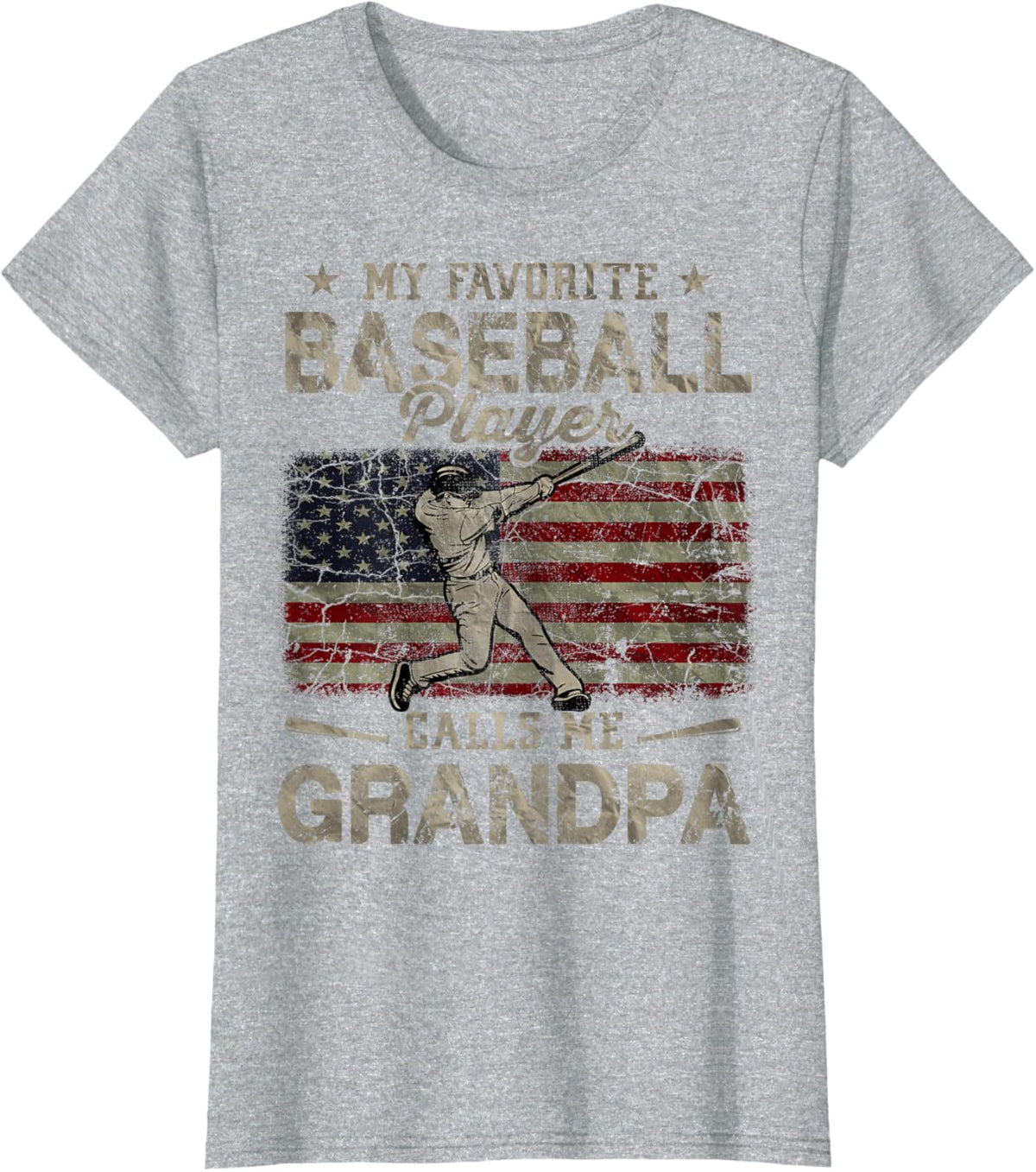 My Favorite Baseball Player Calls Me Grandpa Father&#39;s Day