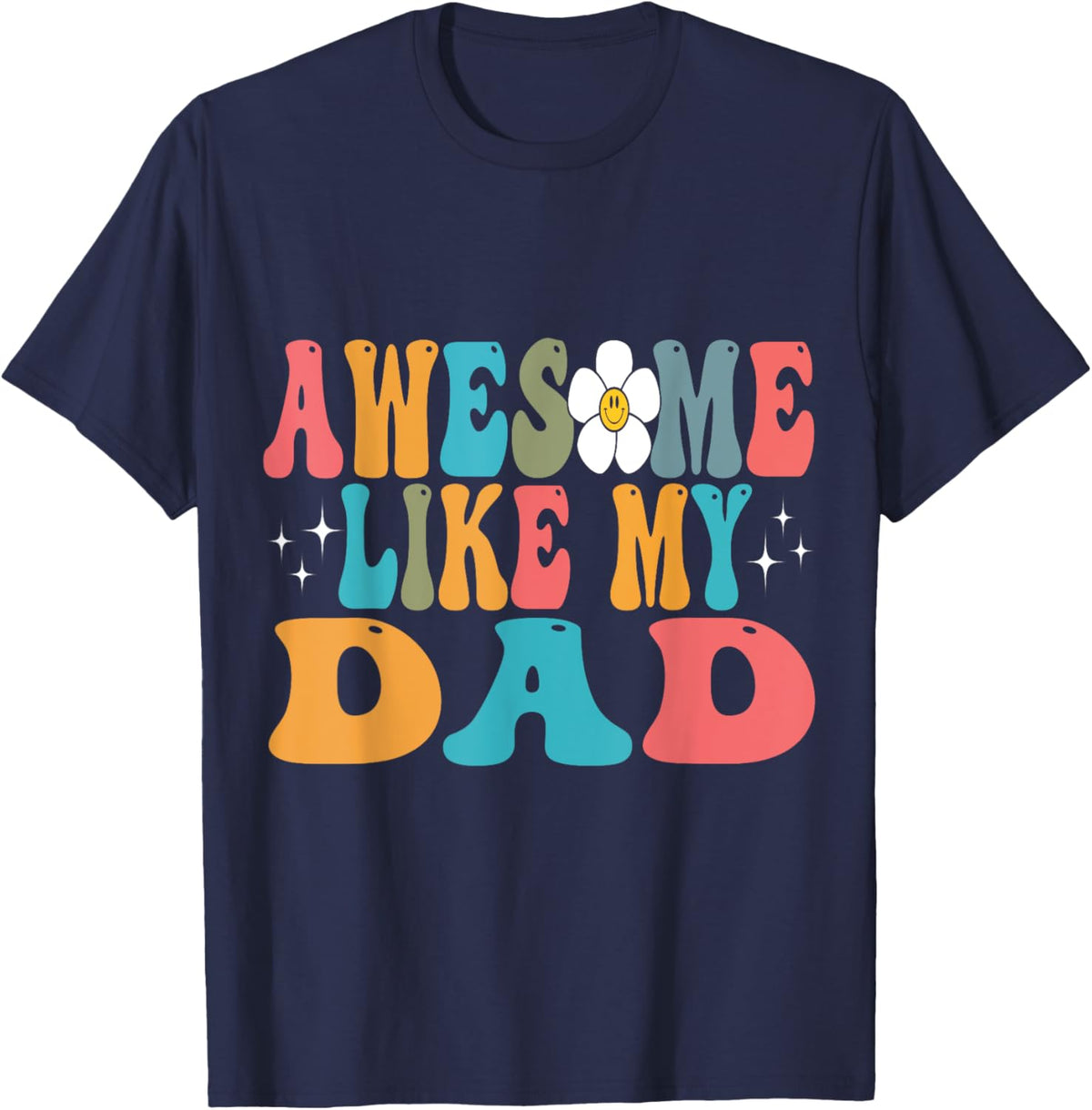 awesome like my dad matching fathers day family kids Groovy