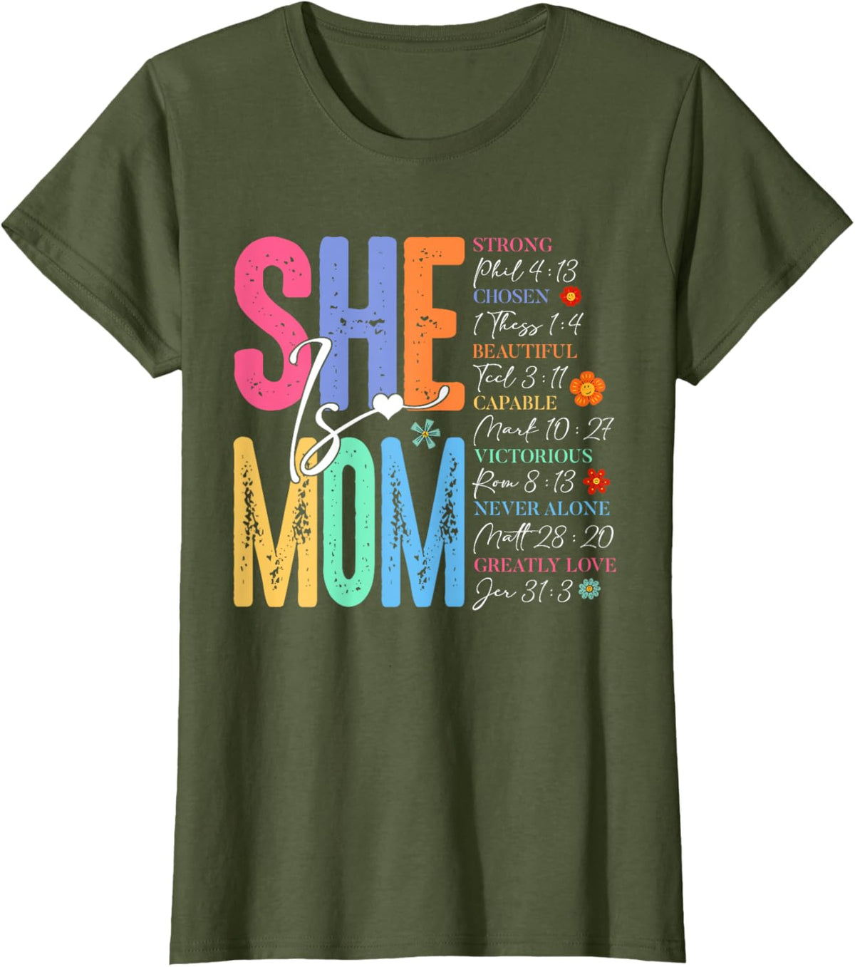 She Is Mom Christian Mother&#39;s Day Jesus Mama Religious Women