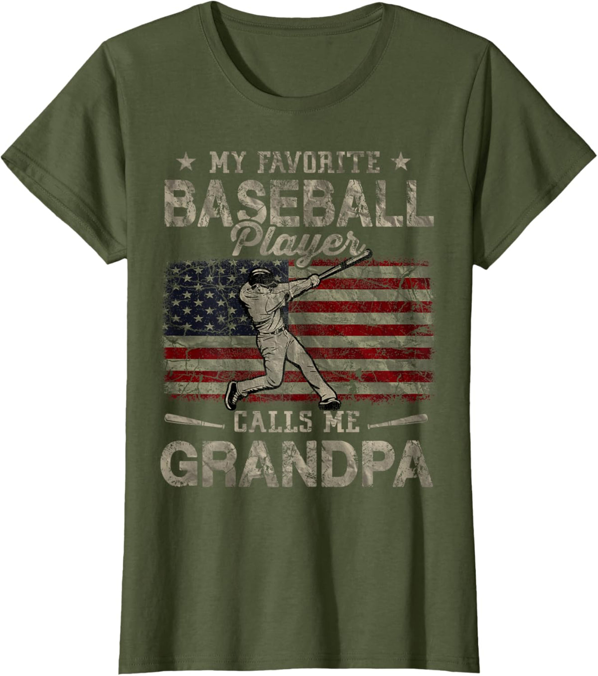 My Favorite Baseball Player Calls Me Grandpa Father&#39;s Day