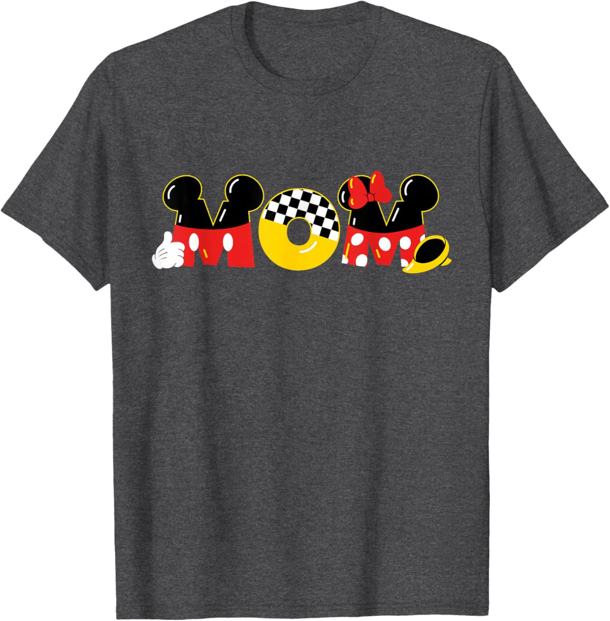 Disney Mickey Mouse &amp; Minnie Mouse Mom Mother\u2019s Day Birthday Mother Shirt