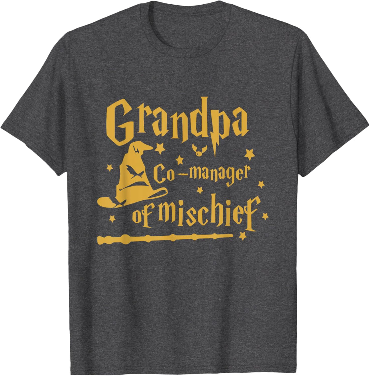 Funny Men Magical Grandpa Manager of Mischief Father&#39;s Day