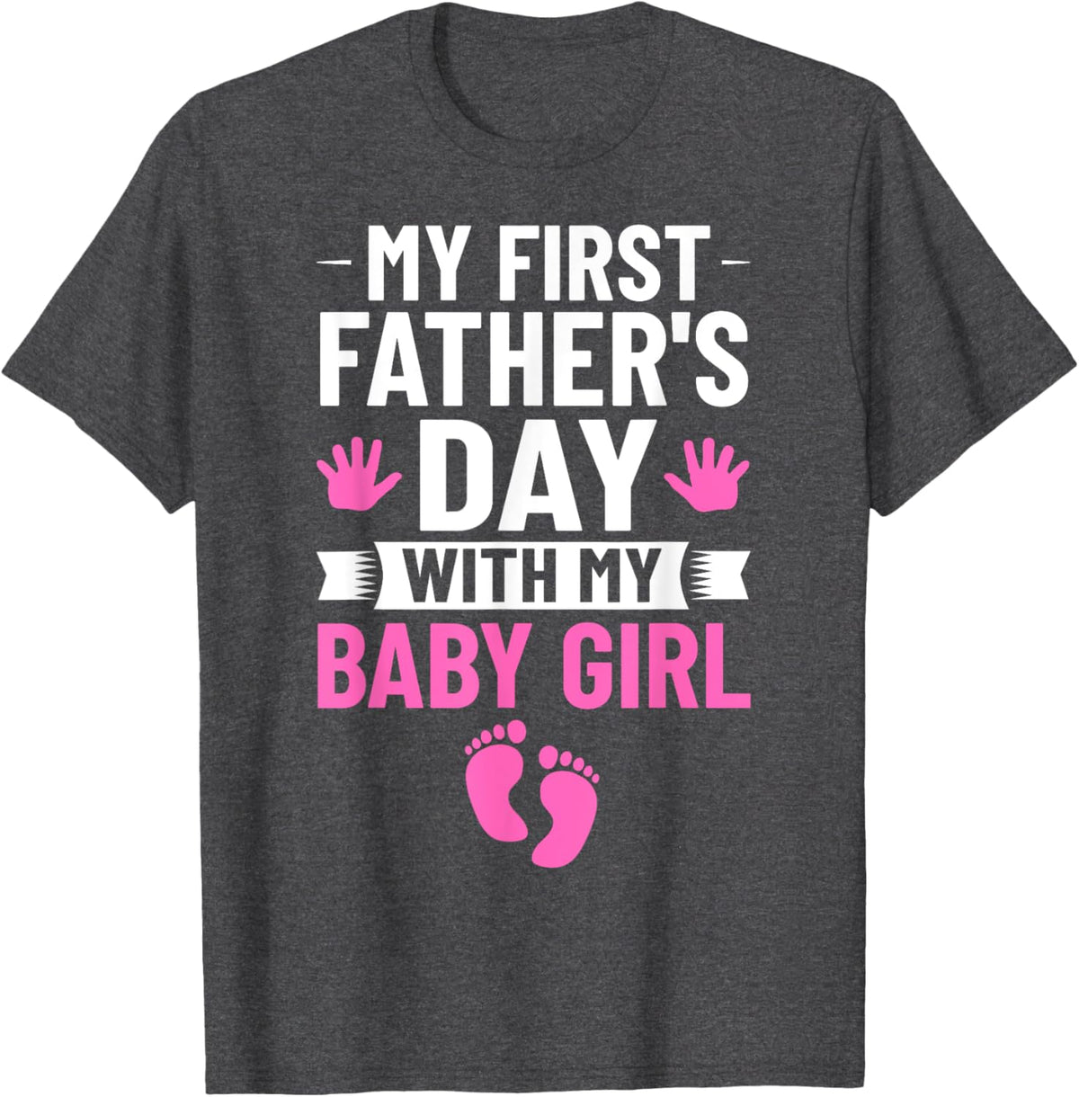 My First Fathers Day Baby Girl Outfit First Time Dad