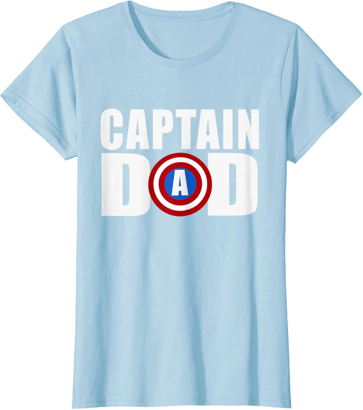 Funny Super Captain Dad Superhero Fathers Day