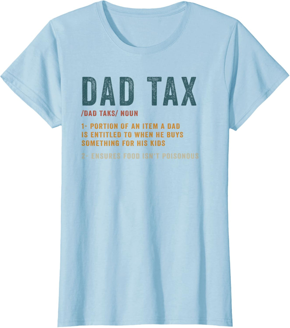 Vintage Dad Tax Definition Men Funny Father&#39;s Day