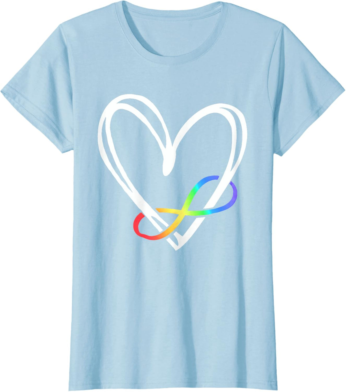 Infinity Heart Autism Awareness Love Needs No Words Tie Dye