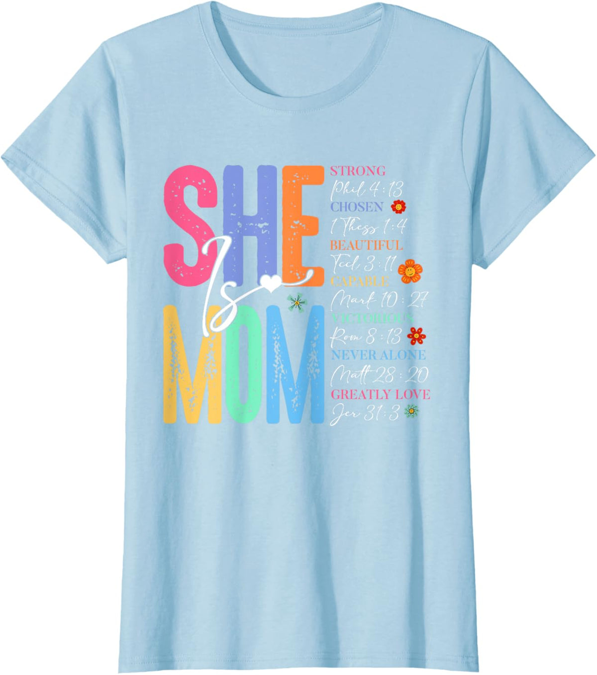 She Is Mom Christian Mother&#39;s Day Jesus Mama Religious Women