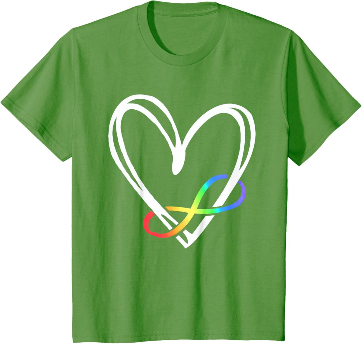 Infinity Heart Autism Awareness Love Needs No Words Tie Dye