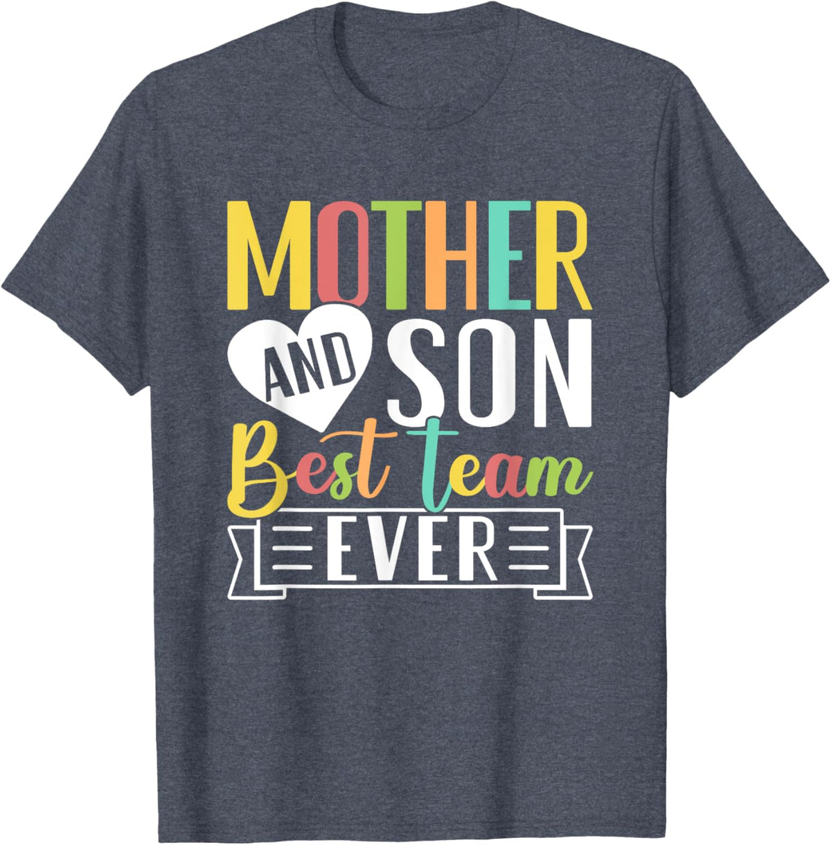 Mothers Day Mama Mom Son Love Mommy Mama Mother&#39;s Black Unisex Classic Fit Crew Neck Short Sleeve Mother Shirt