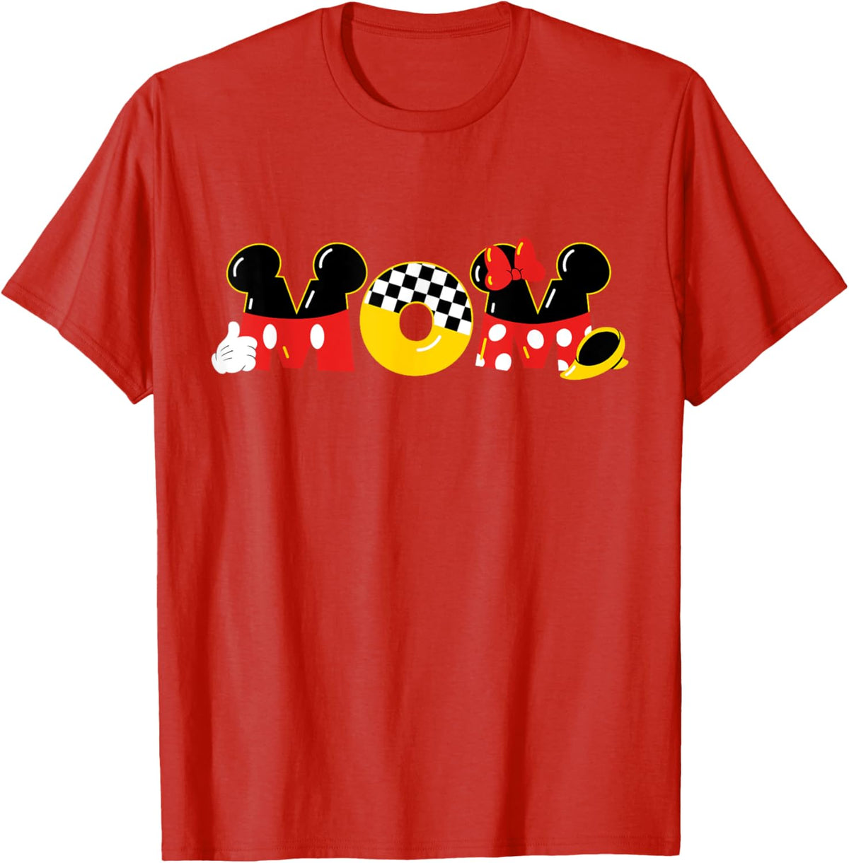 Disney Mickey Mouse &amp; Minnie Mouse Mom Mother\u2019s Day Birthday Mother Shirt