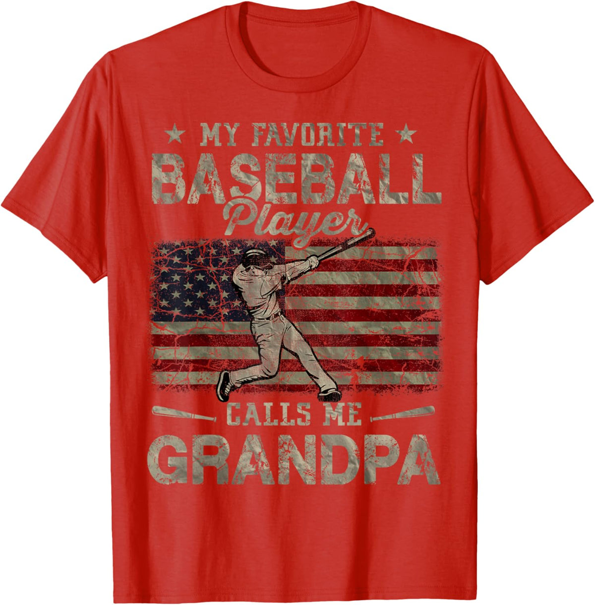 My Favorite Baseball Player Calls Me Grandpa Father&#39;s Day