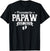 Retro Promoted To Papaw 2025 New Papaw First Father's Day T-Shirt, Small, Black