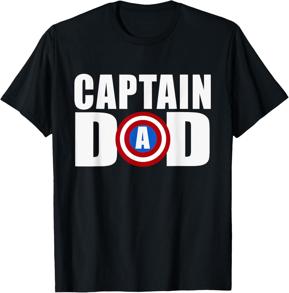 Funny Super Captain Dad Superhero Fathers Day