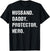 Husband Daddy Protector Hero Fathers Day Gift For Dad Wife