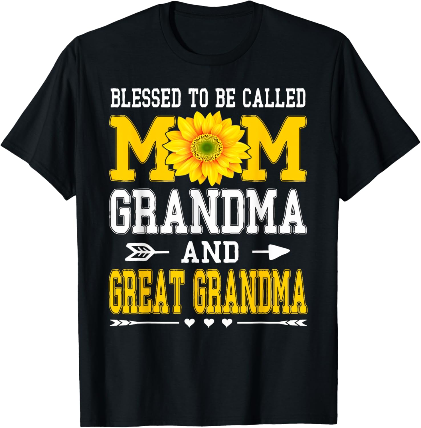 Blessed To Be Called Mom Grandma Great Grandma Mother's Day Mother Shirt