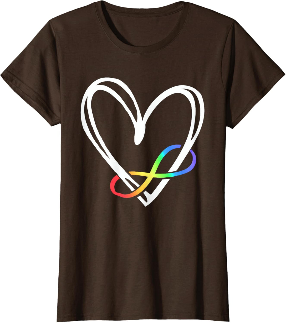 Infinity Heart Autism Awareness Love Needs No Words Tie Dye
