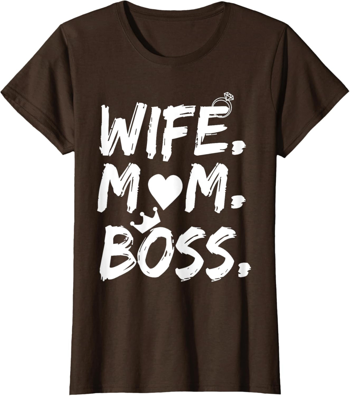 T-shirt for Wife Mom Boss Funny Mother&#39;s Day Mother Shirt